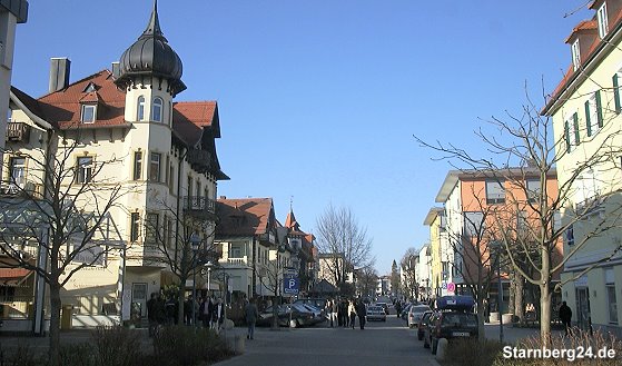 Einkaufstrasse in Starnberg