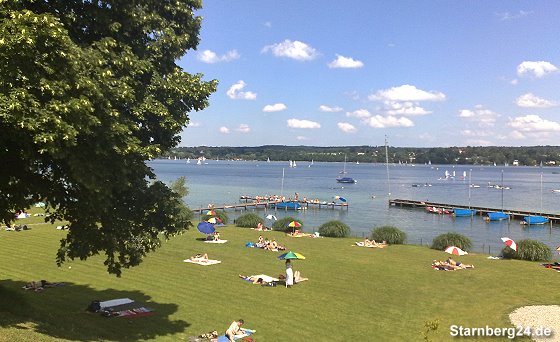 Badeplatz des Hochschul-Segelgeländes